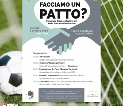 PROGETTO RETE! PRESENTA IL PATTO TERRITORIALE