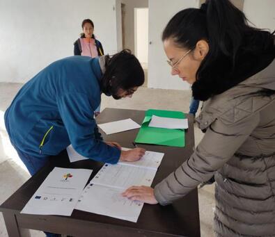 PARTE IL CORSO DI OPERATORE FORESTALE A SAN VENANZO (TR)